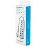 Aisens Hub USB 3.1 Gen 1 con 8 puertos, USB-C y USB-A, Gris